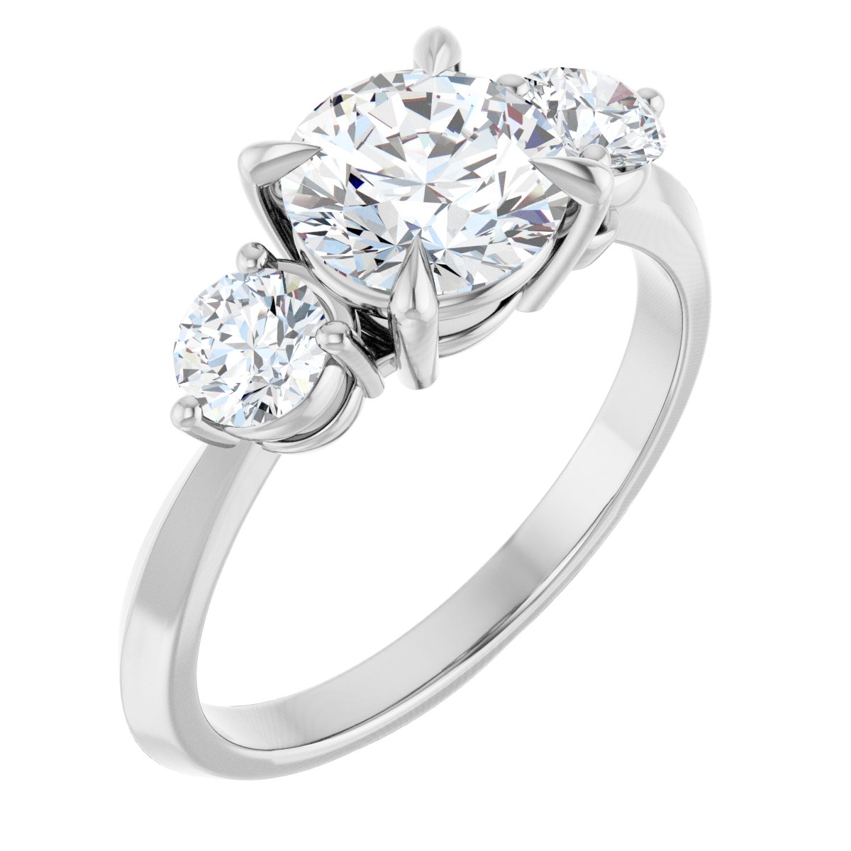 Three-Stone Engagement Ring