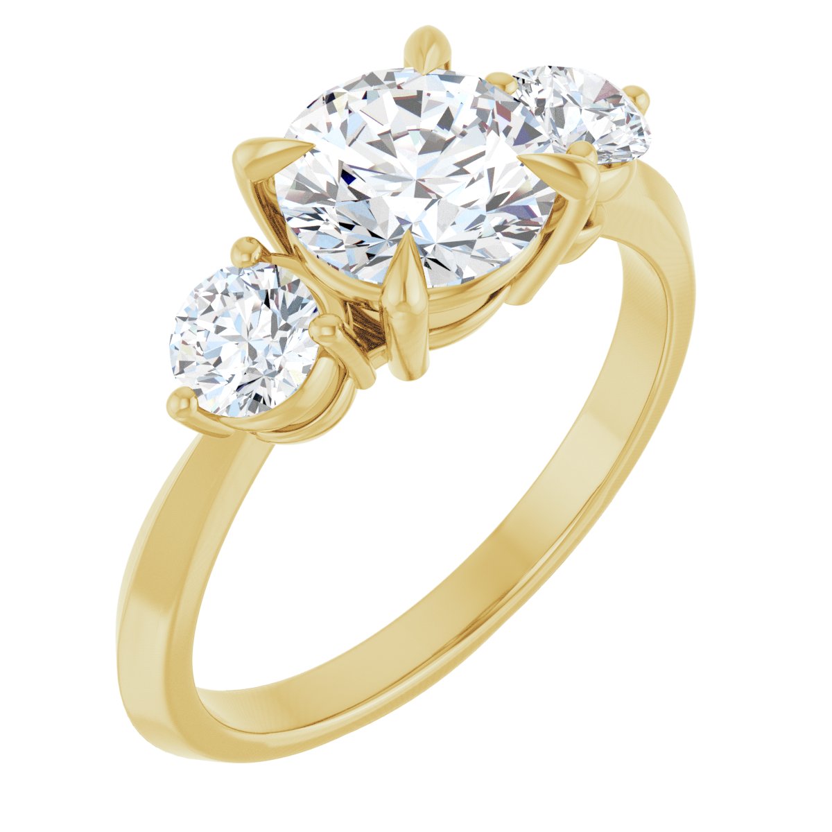 Three-Stone Engagement Ring