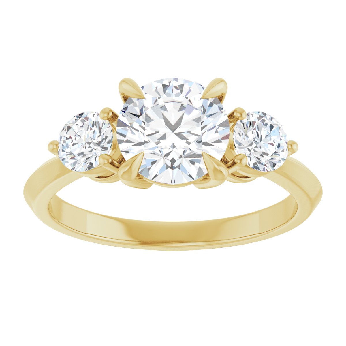 Three-Stone Engagement Ring