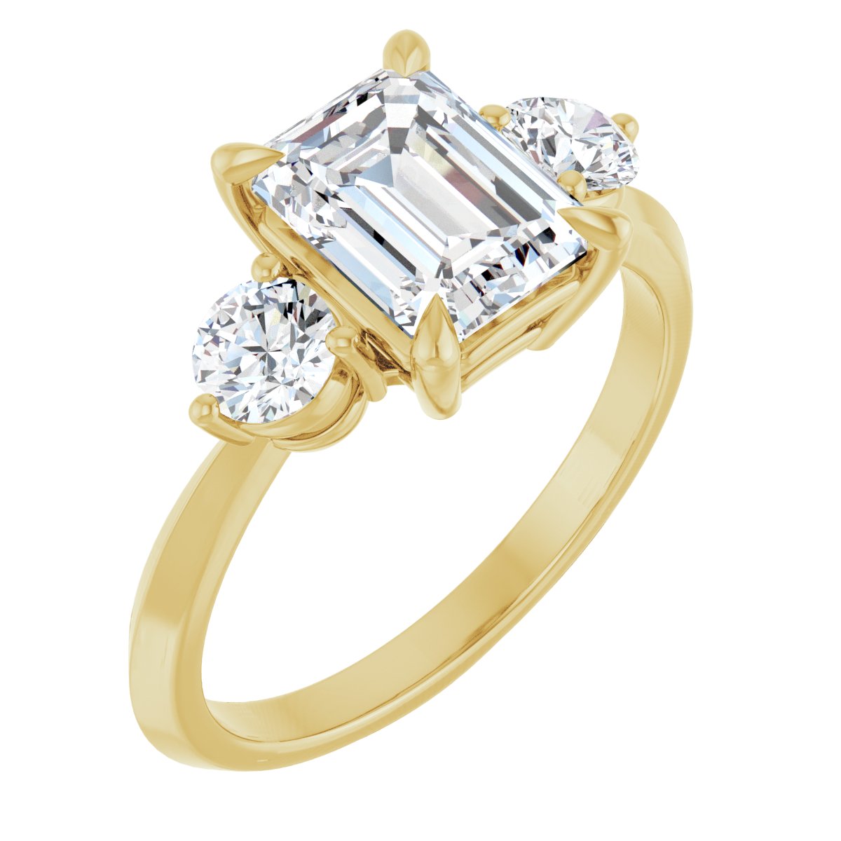 Three-Stone Engagement Ring