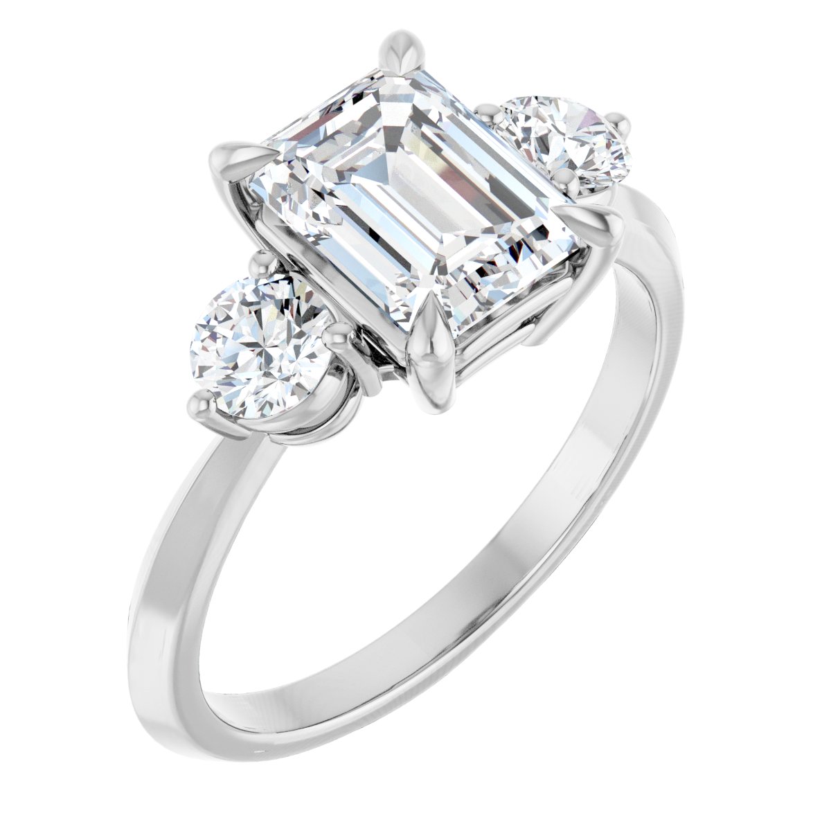 Three-Stone Engagement Ring