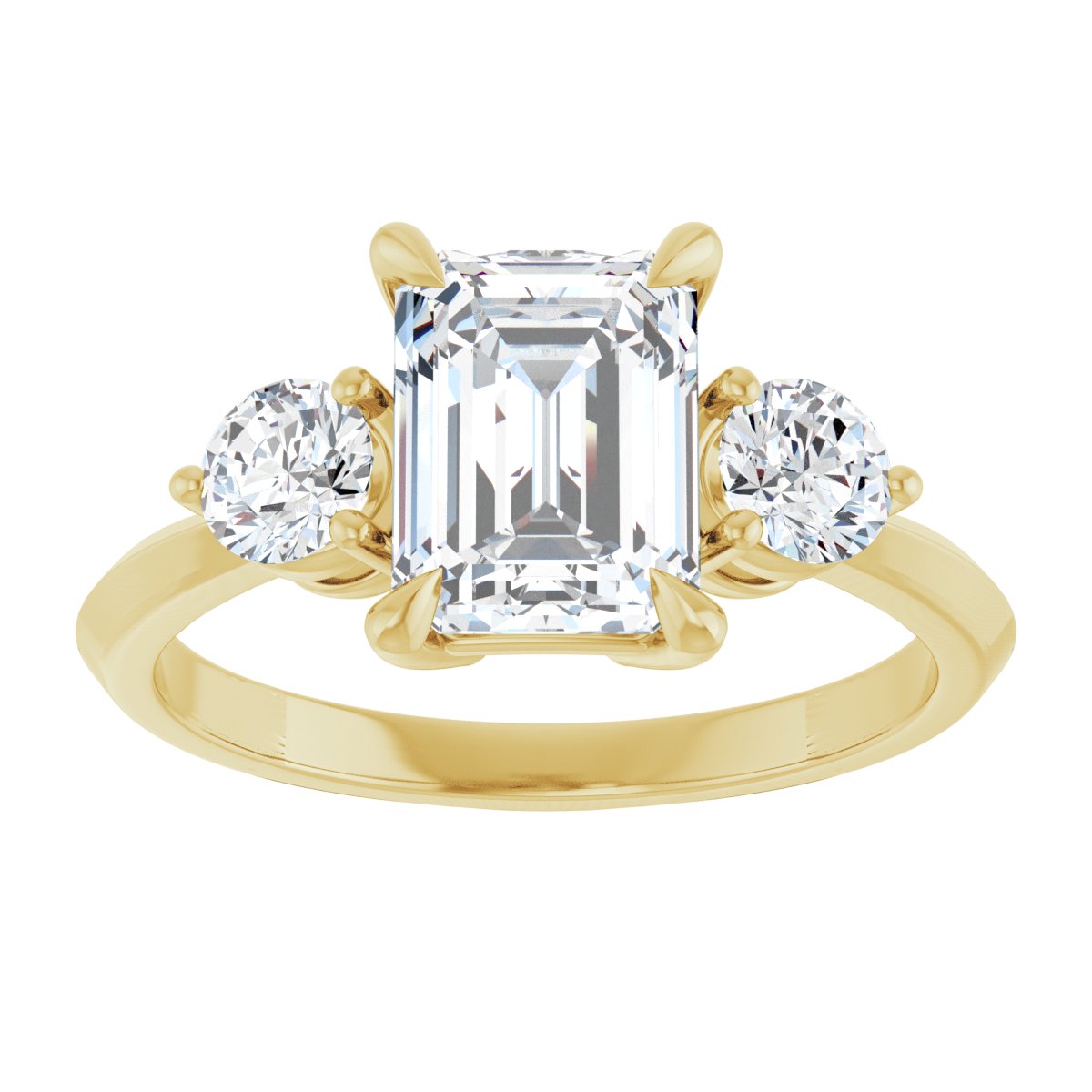 Three-Stone Engagement Ring