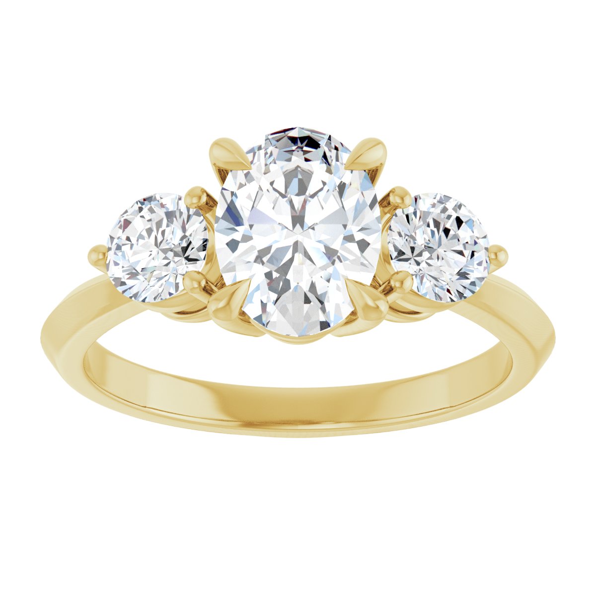 Three-Stone Engagement Ring