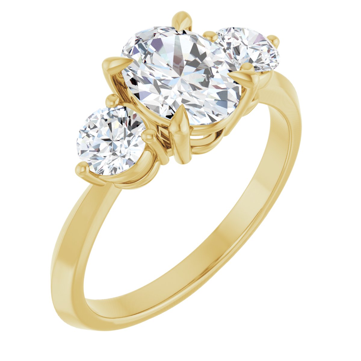 Three-Stone Engagement Ring