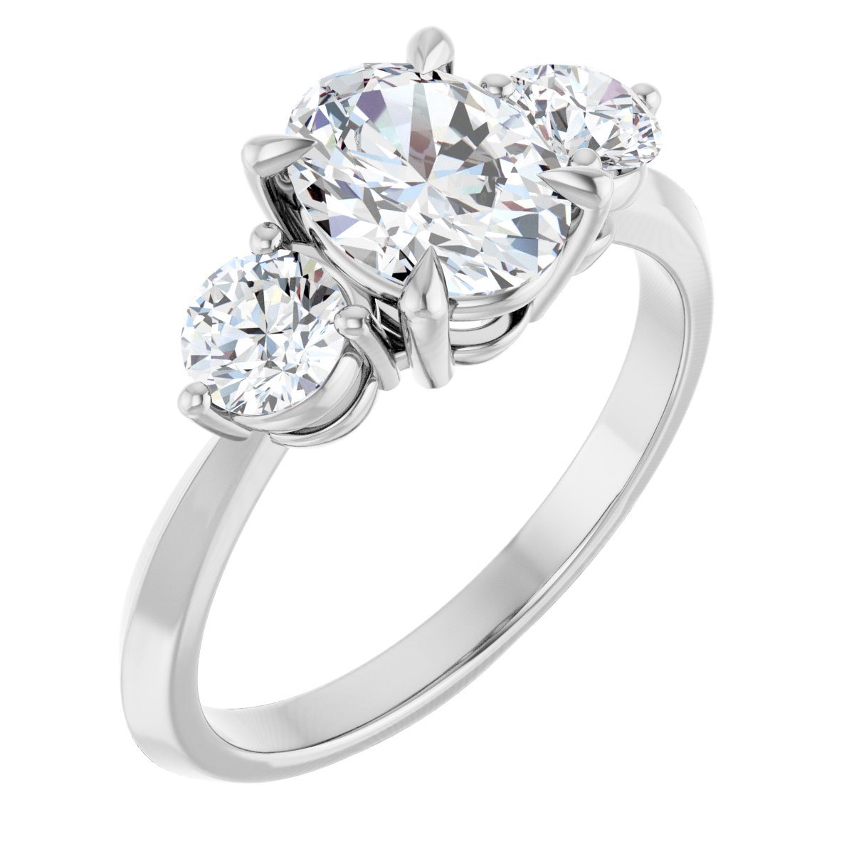 Three-Stone Engagement Ring