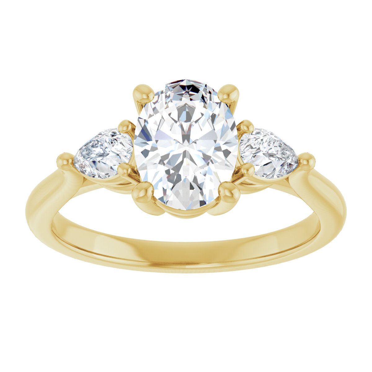 Three-Stone Engagement Ring