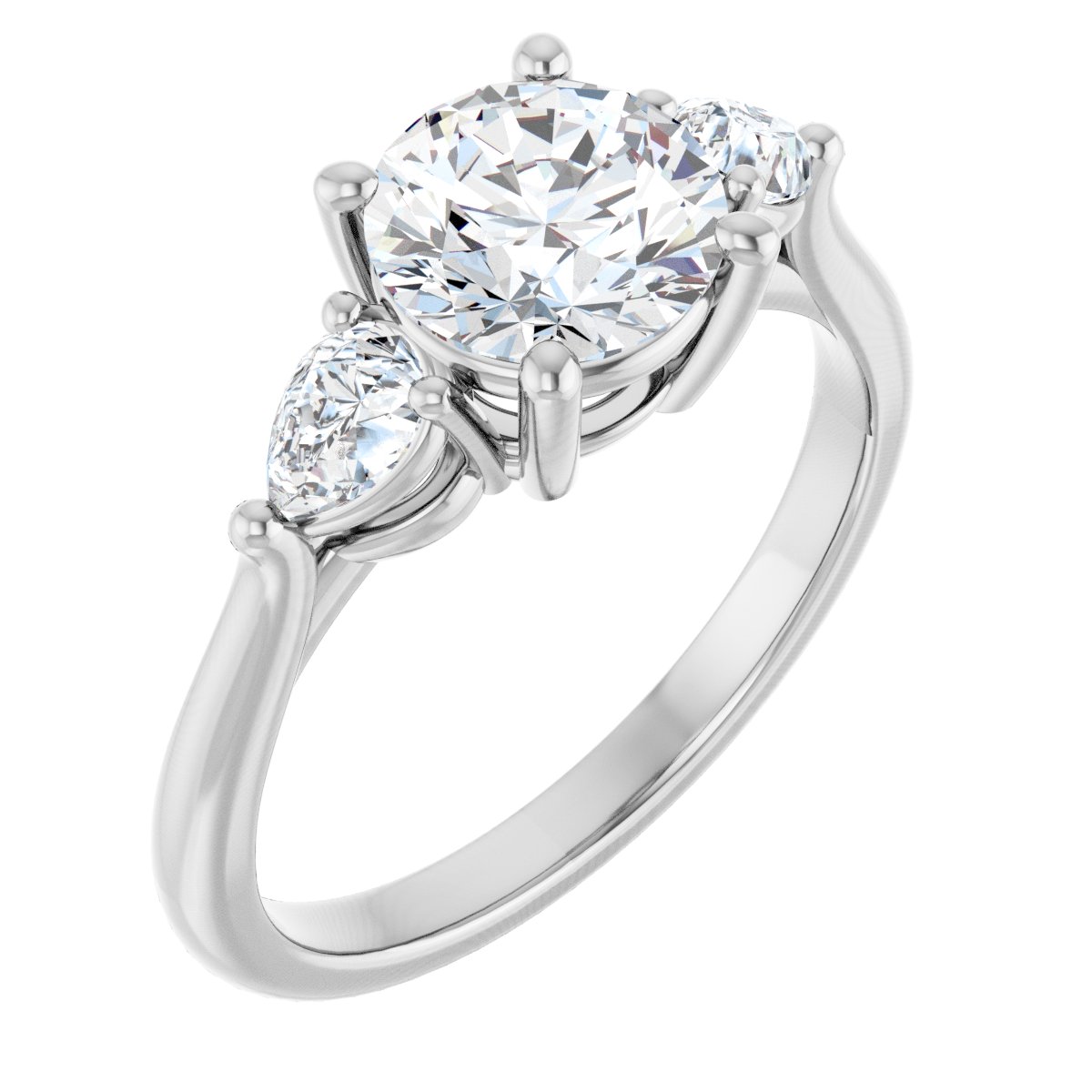 Three-Stone Engagement Ring