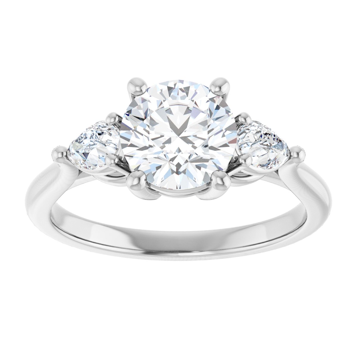 Three-Stone Engagement Ring