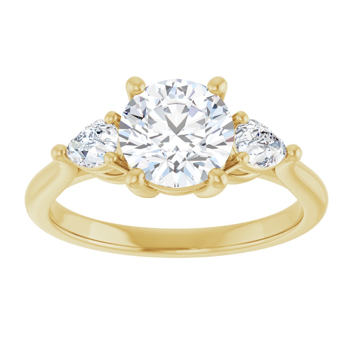 Three-Stone Engagement Ring