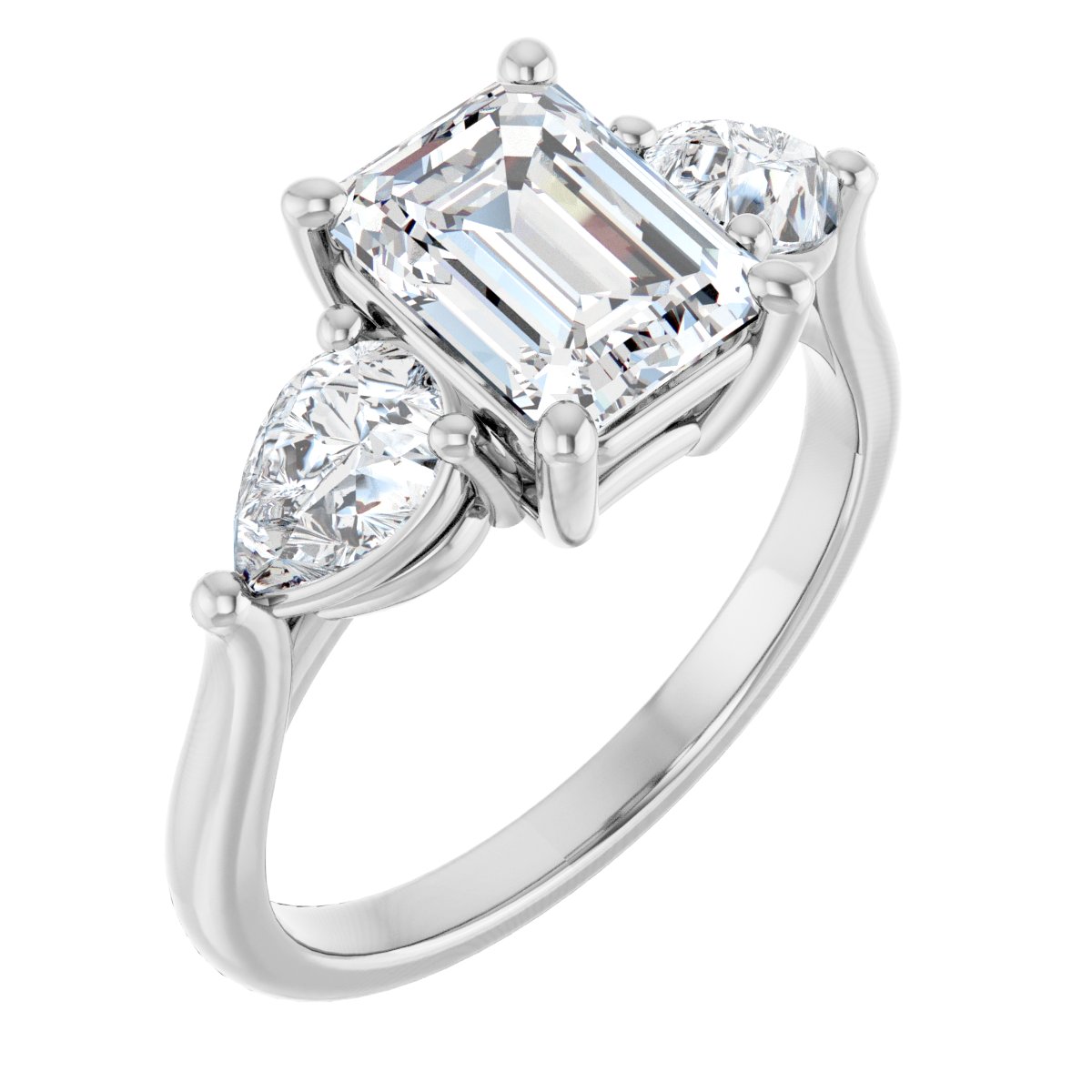 Three-Stone Engagement Ring