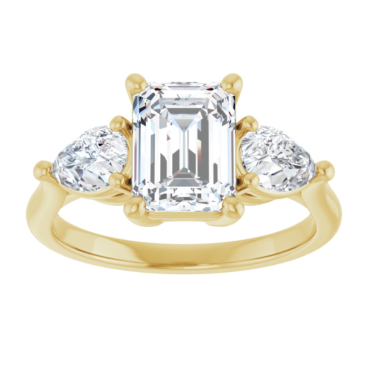 Three-Stone Engagement Ring
