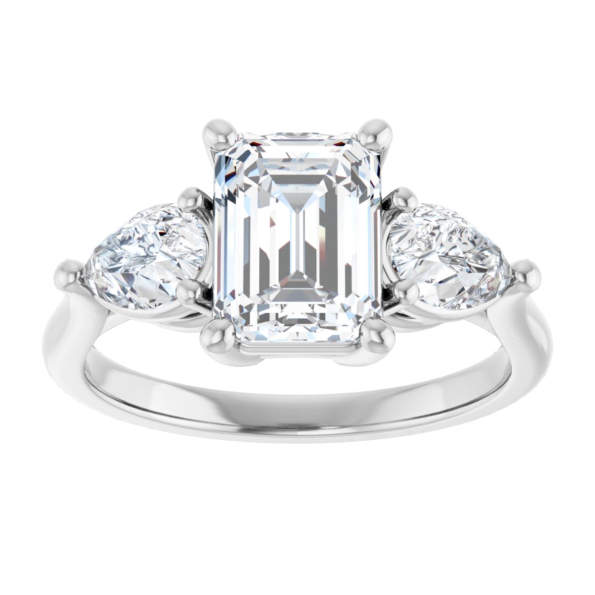Three-Stone Engagement Ring