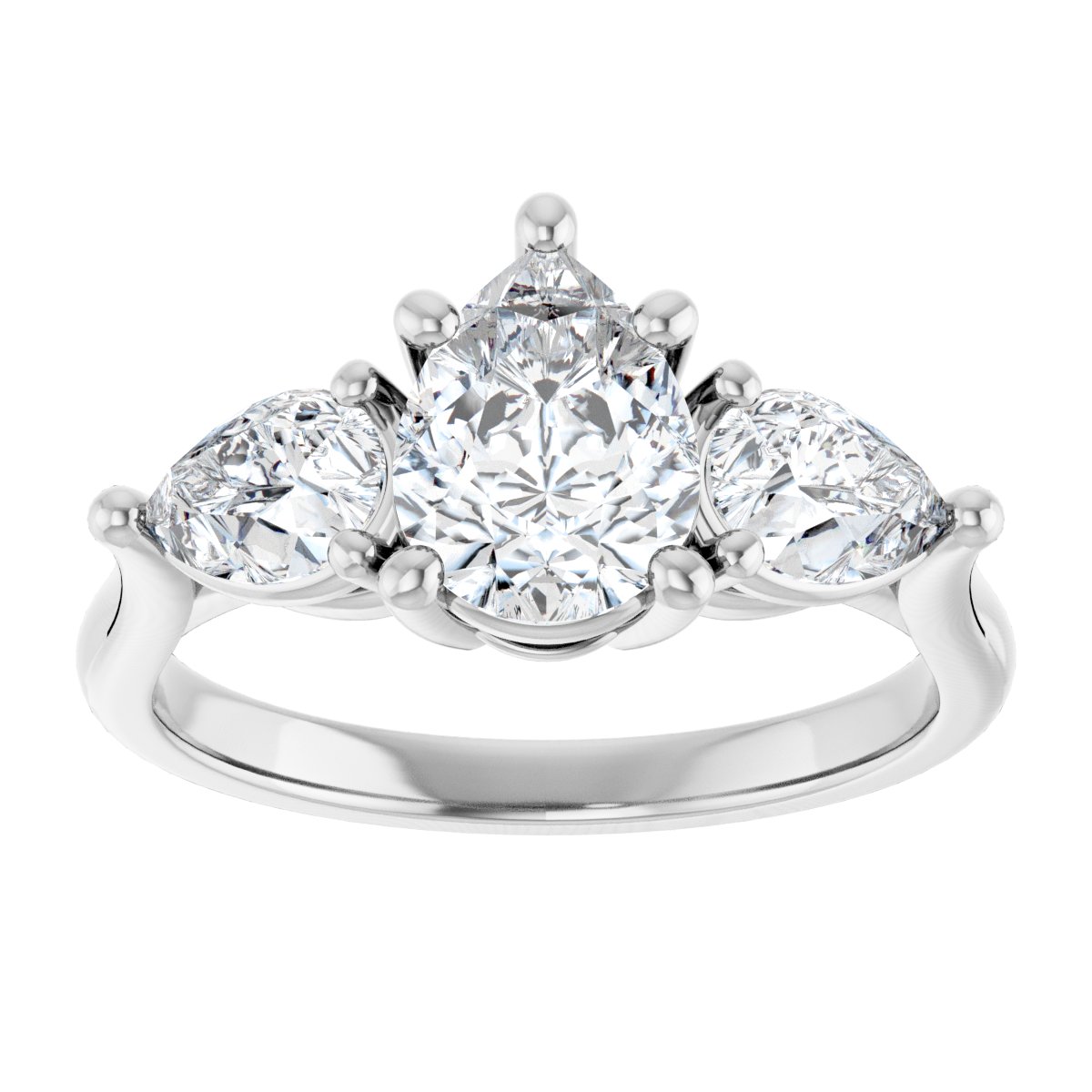Three-Stone Engagement Ring