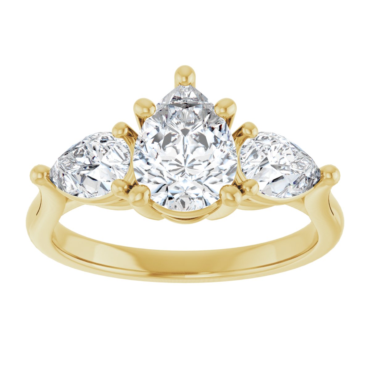 Three-Stone Engagement Ring