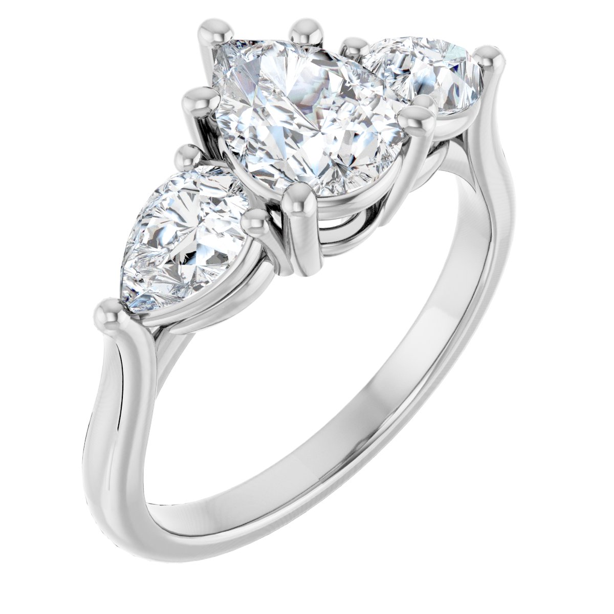 Three-Stone Engagement Ring