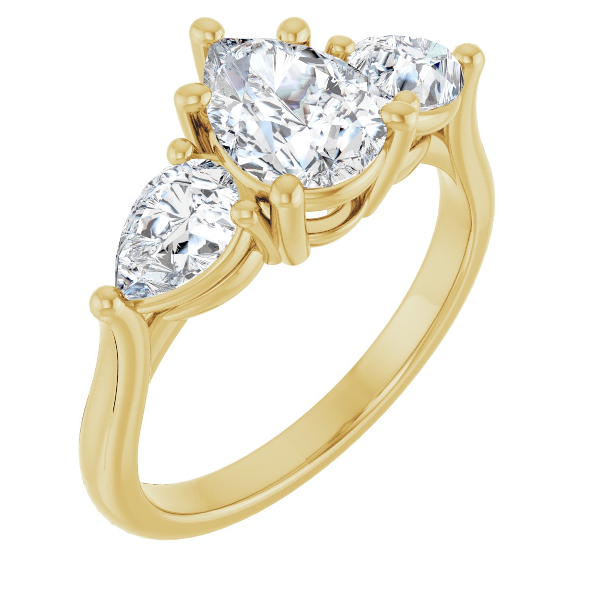 Three-Stone Engagement Ring