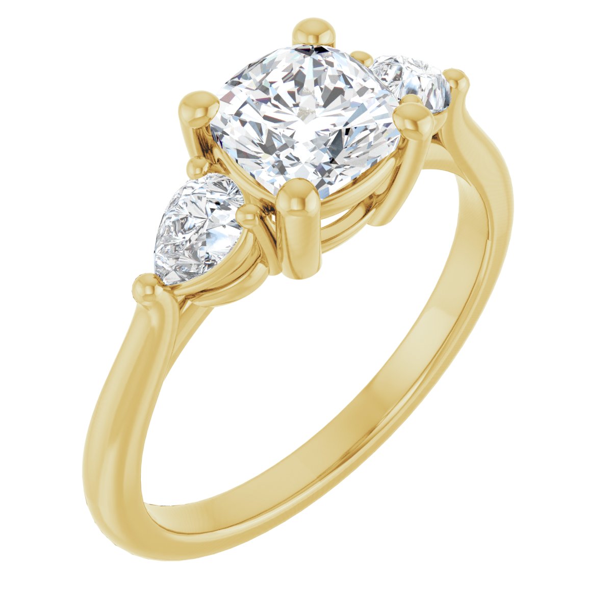 Three-Stone Engagement Ring