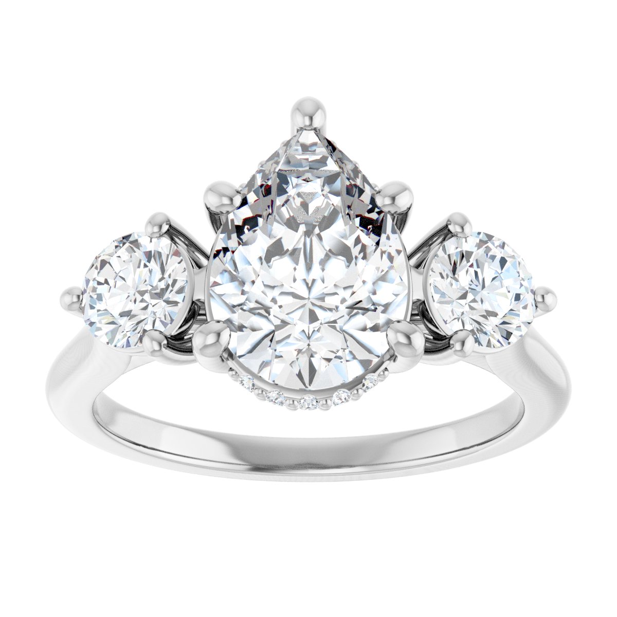 Three-Stone Engagement Ring