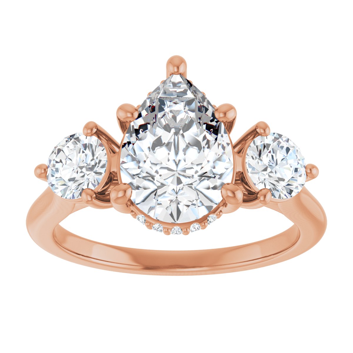Three-Stone Engagement Ring
