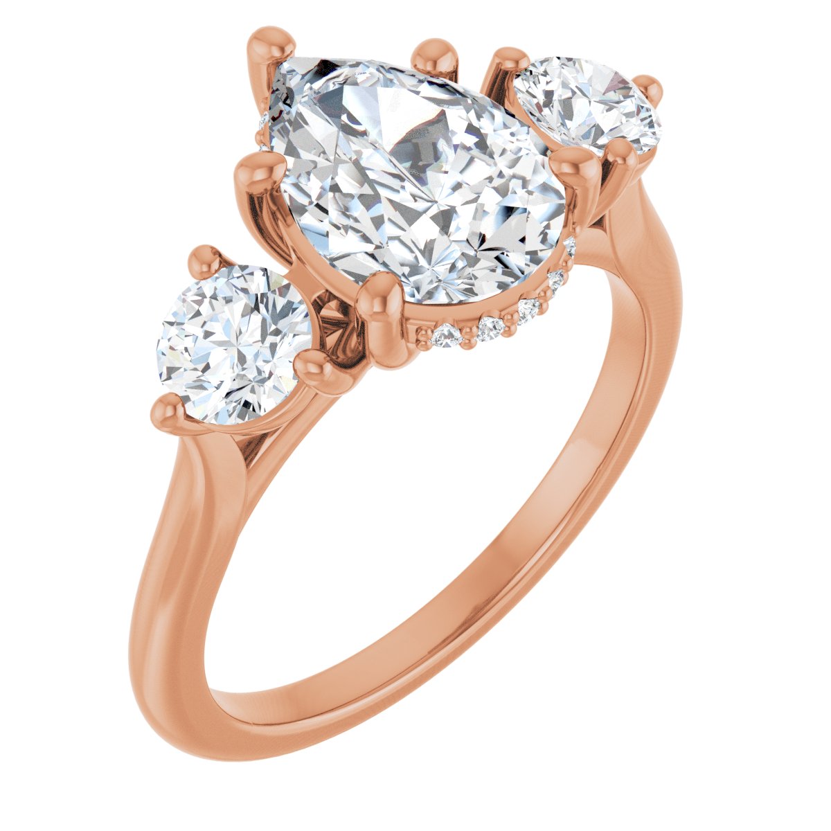 Three-Stone Engagement Ring