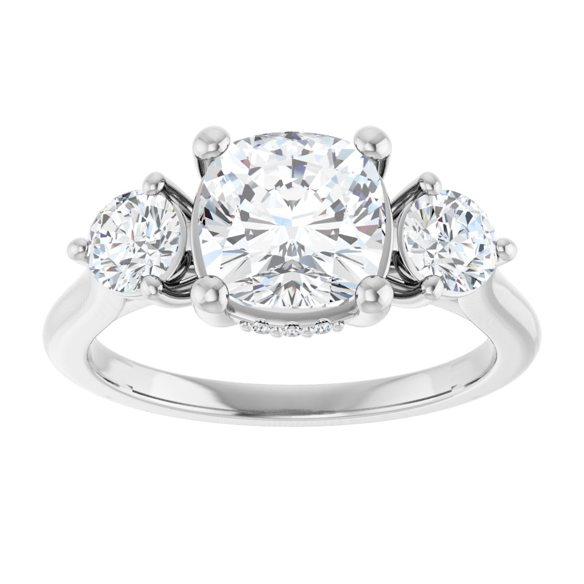 Three-Stone Engagement Ring