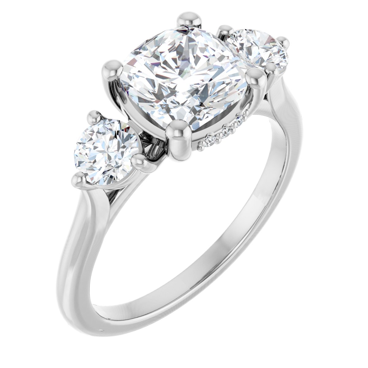 Three-Stone Engagement Ring