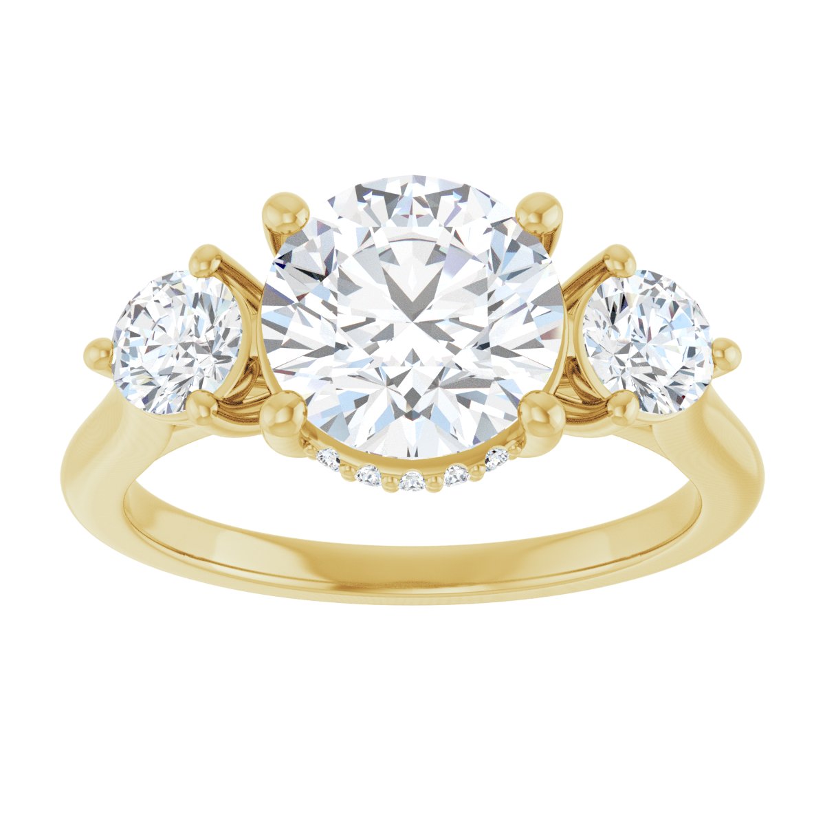 Three-Stone Engagement Ring