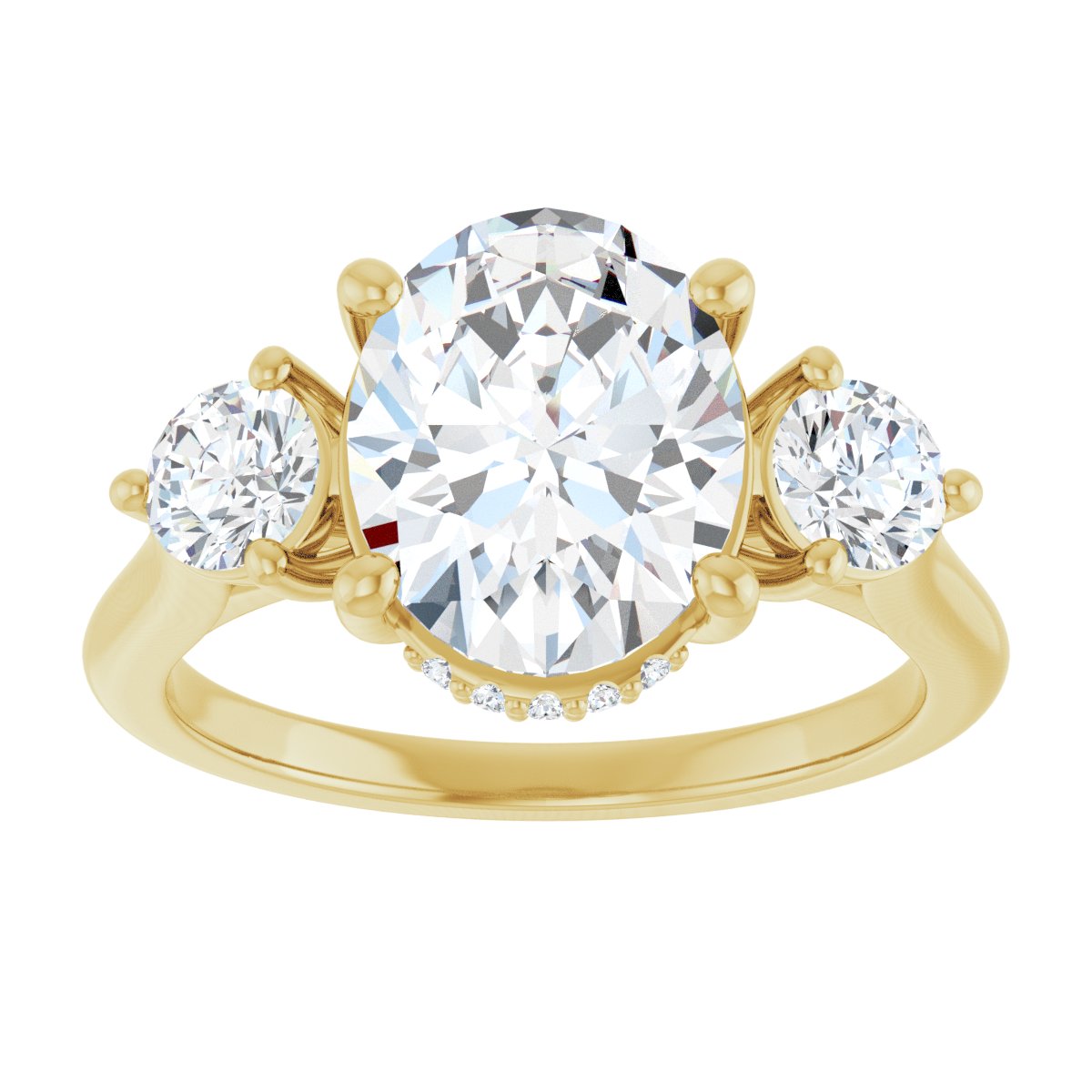 Three-Stone Engagement Ring