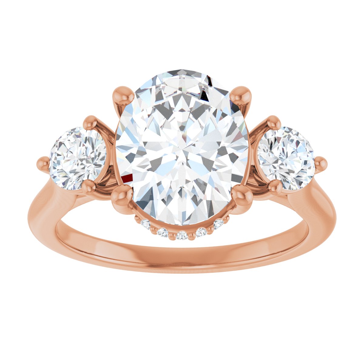Three-Stone Engagement Ring