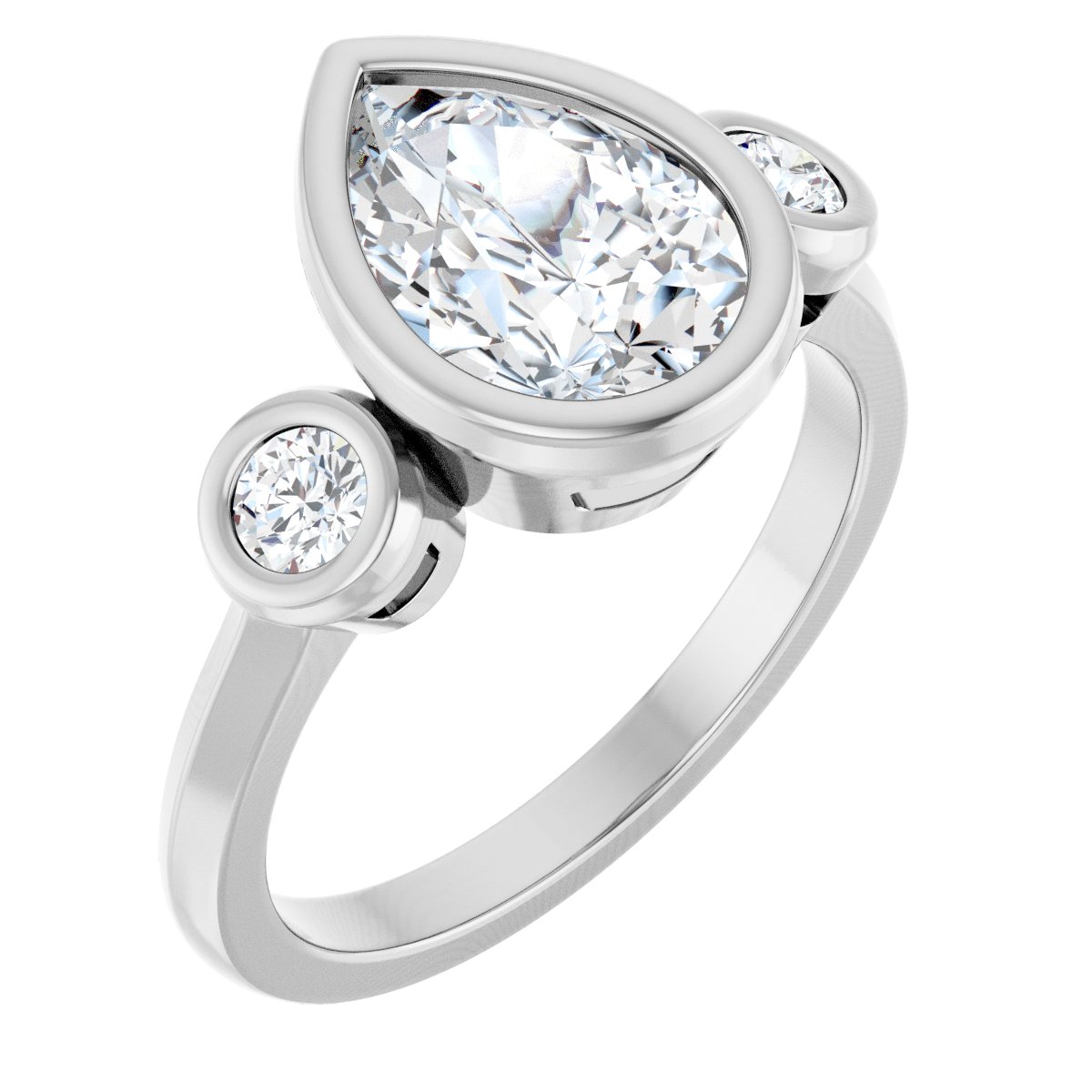 Three-Stone Engagement Ring