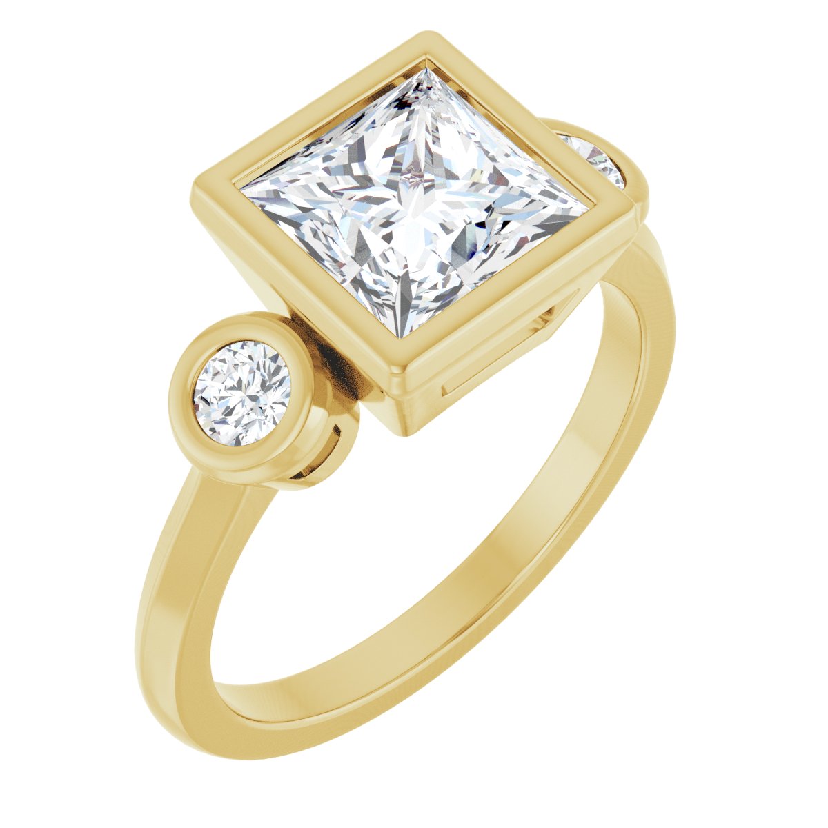Three-Stone Engagement Ring