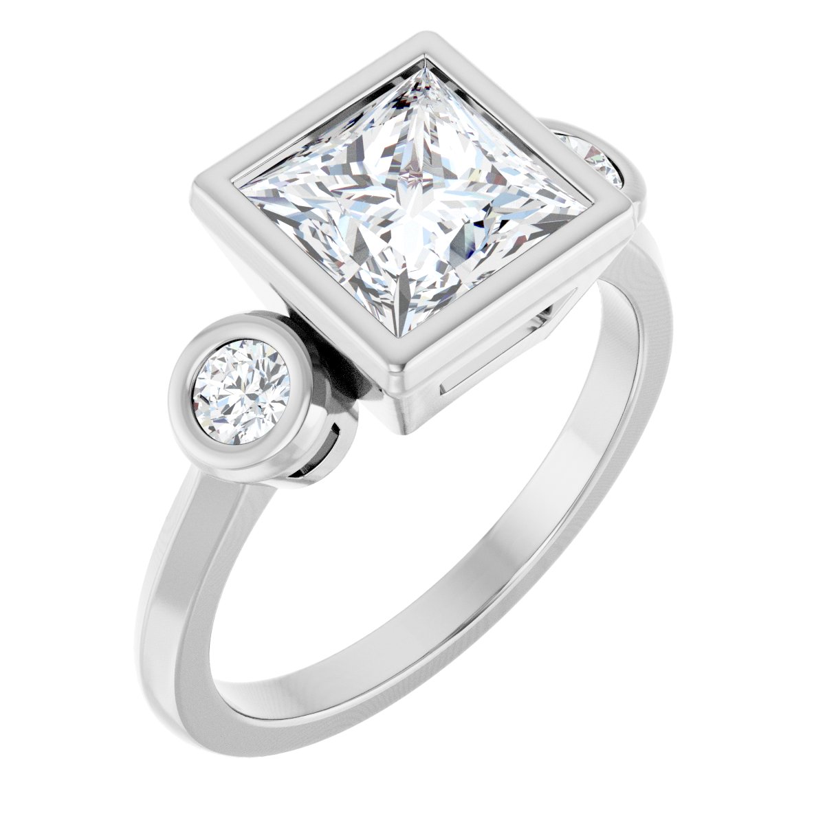 Three-Stone Engagement Ring