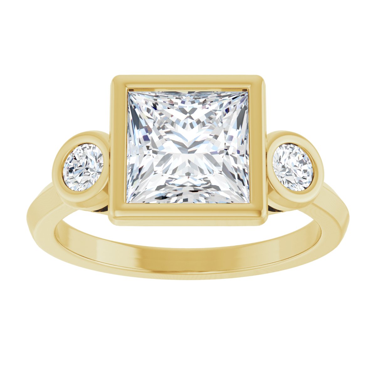 Three-Stone Engagement Ring