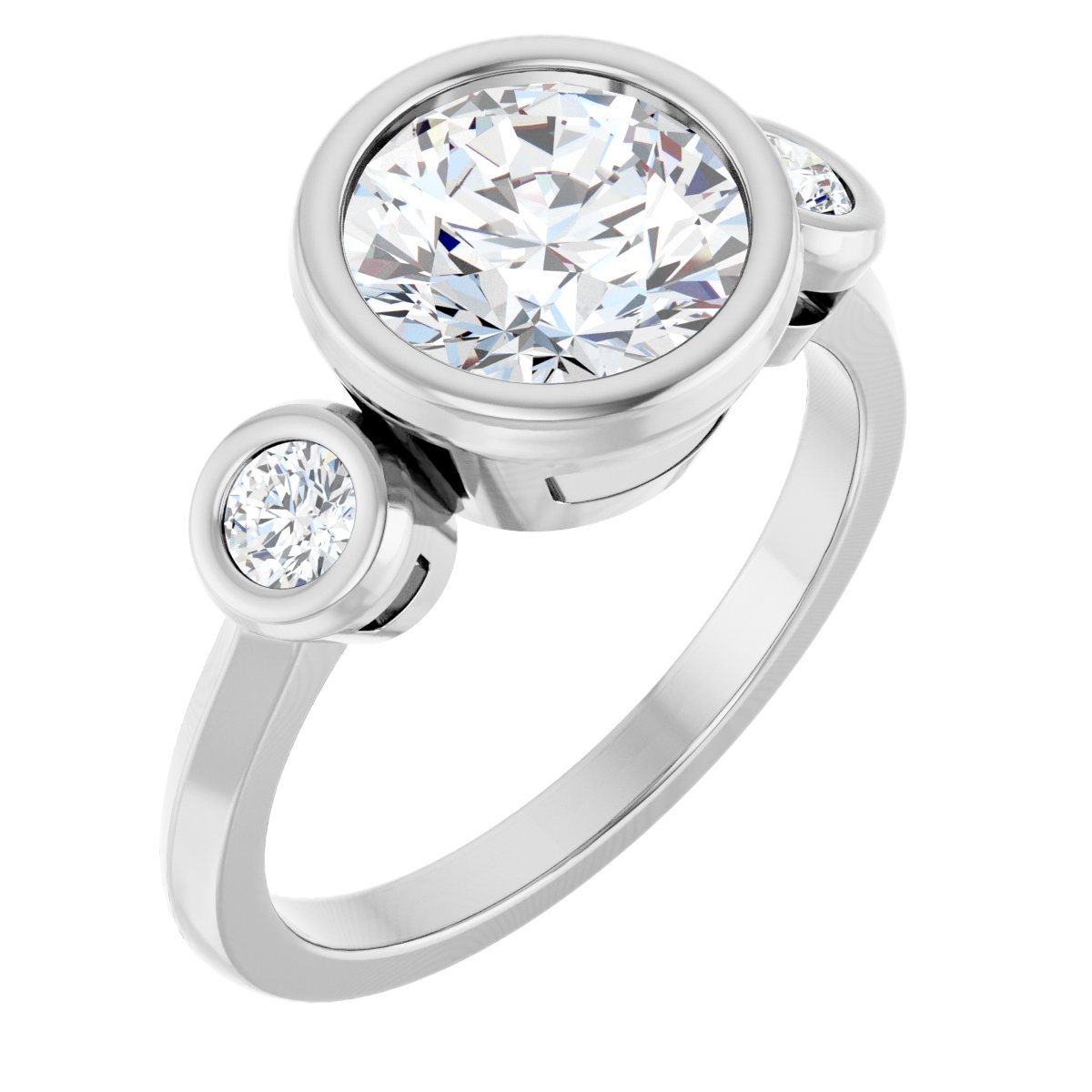 Three-Stone Engagement Ring
