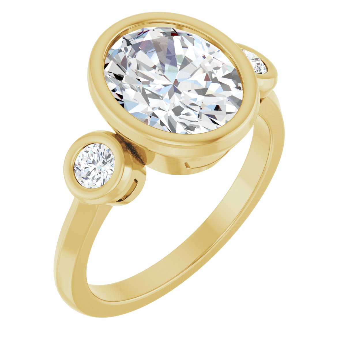 Three-Stone Engagement Ring
