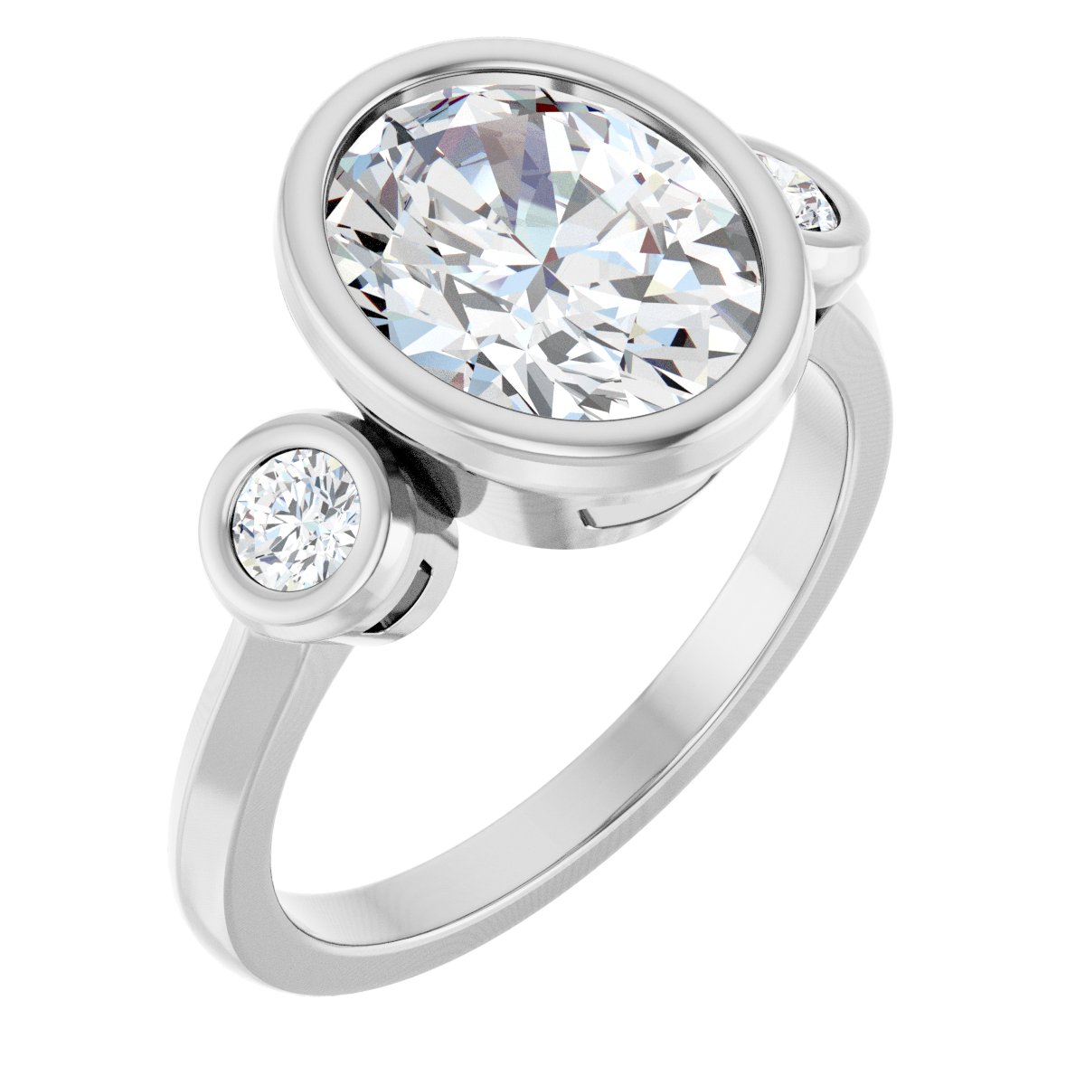 Three-Stone Engagement Ring