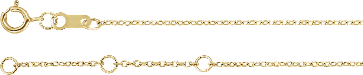 Bezel-Set Natural Peridot Link Bracelet