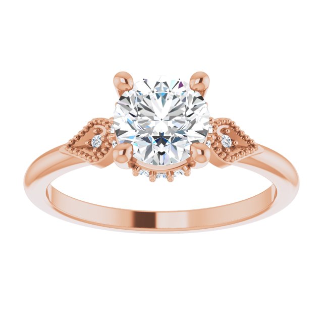 Halo-Style Engagement Ring or Band