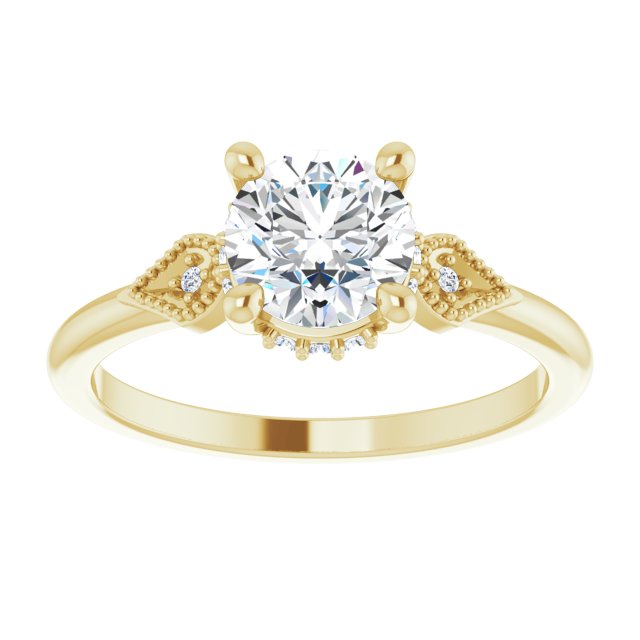 Halo-Style Engagement Ring or Band