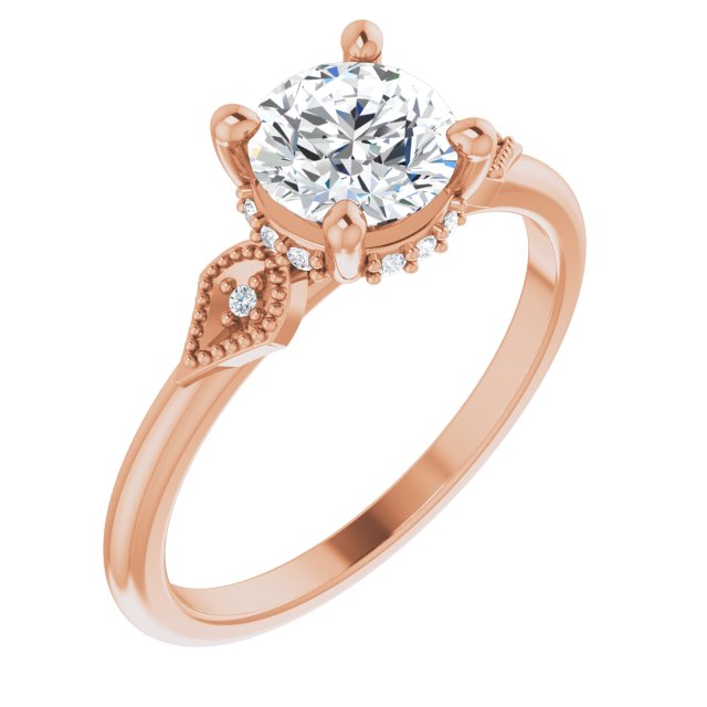 Halo-Style Engagement Ring or Band