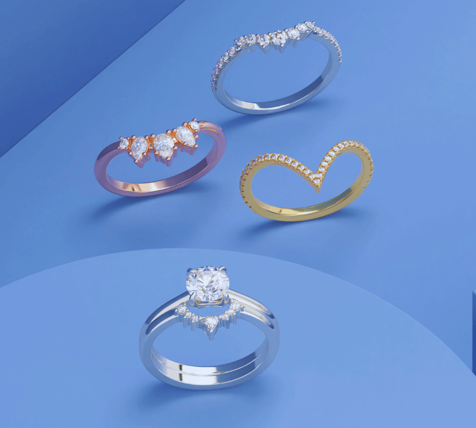 Curved Rings