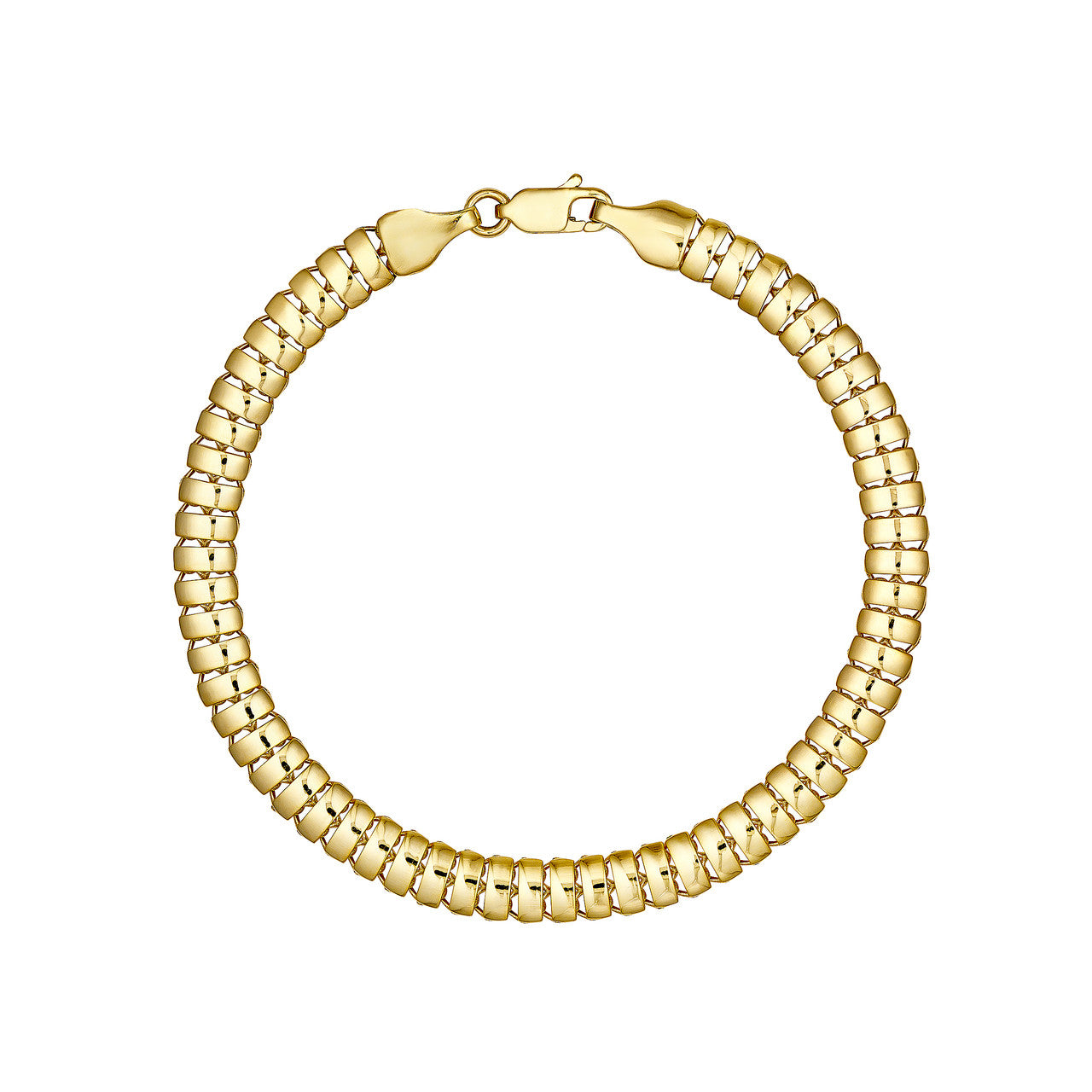 Rectangular Gold Bracelet