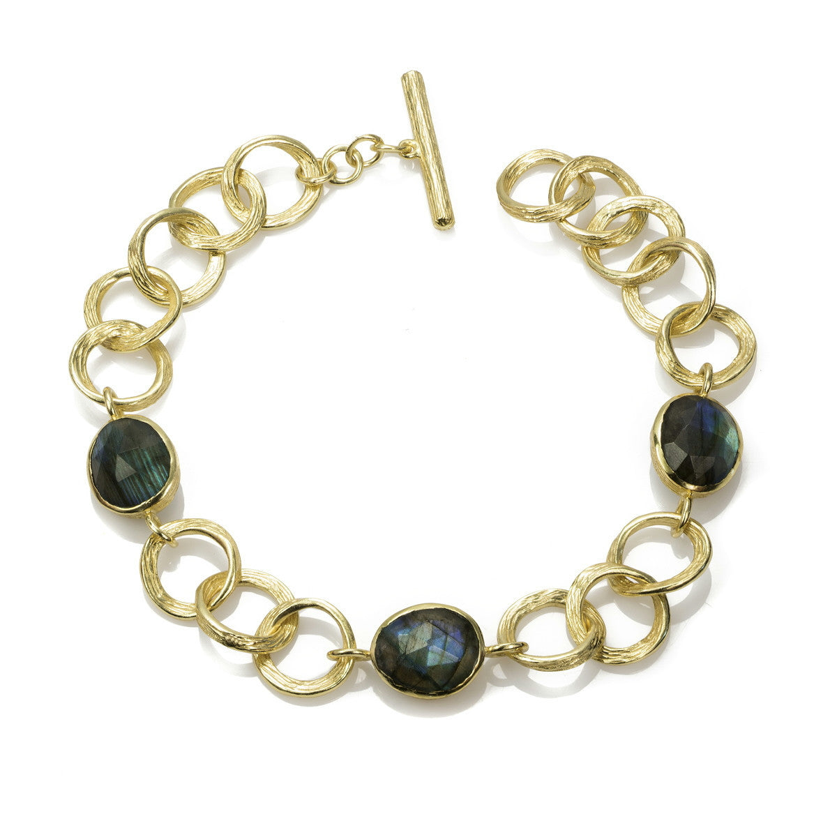 Labradorite Link Bracelet