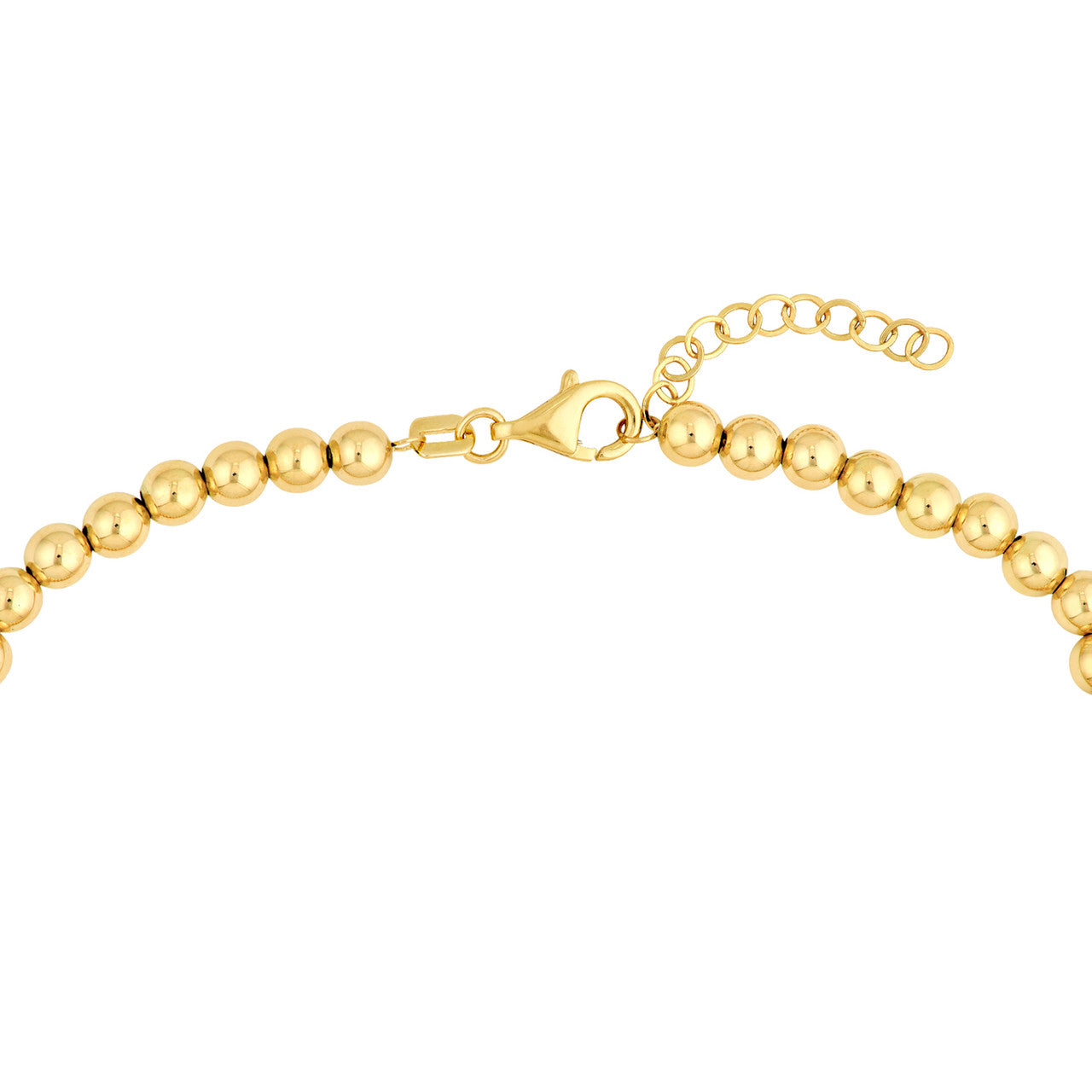 Adjustable Beaded Gold Bracelet