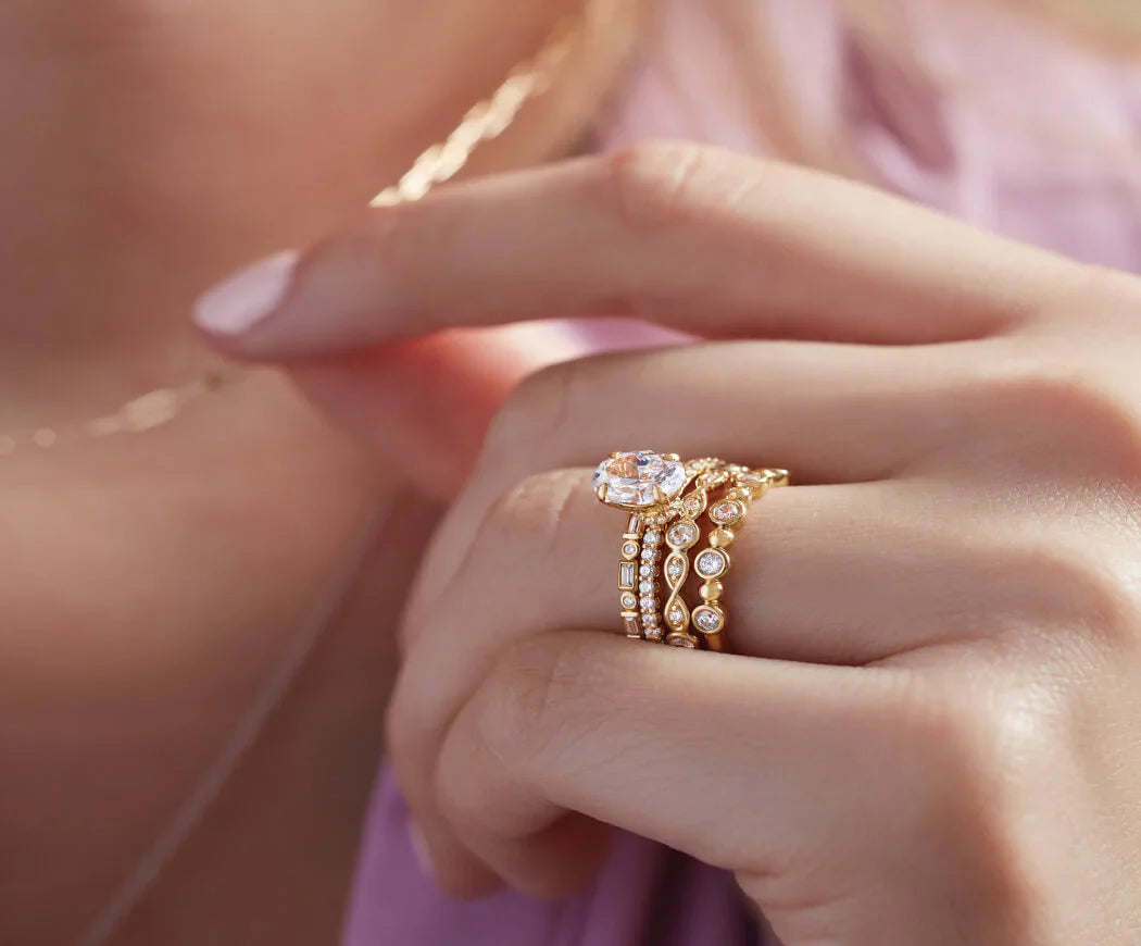 Men's and women's anniversary bands for Waltham MA couples at Talori Jewelers.