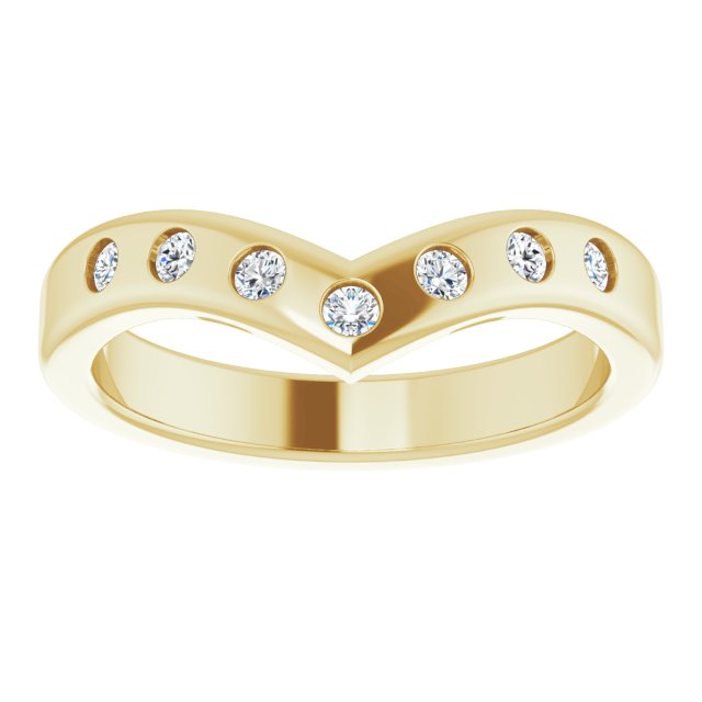 Constellation Promise Diamond Chevron Ring