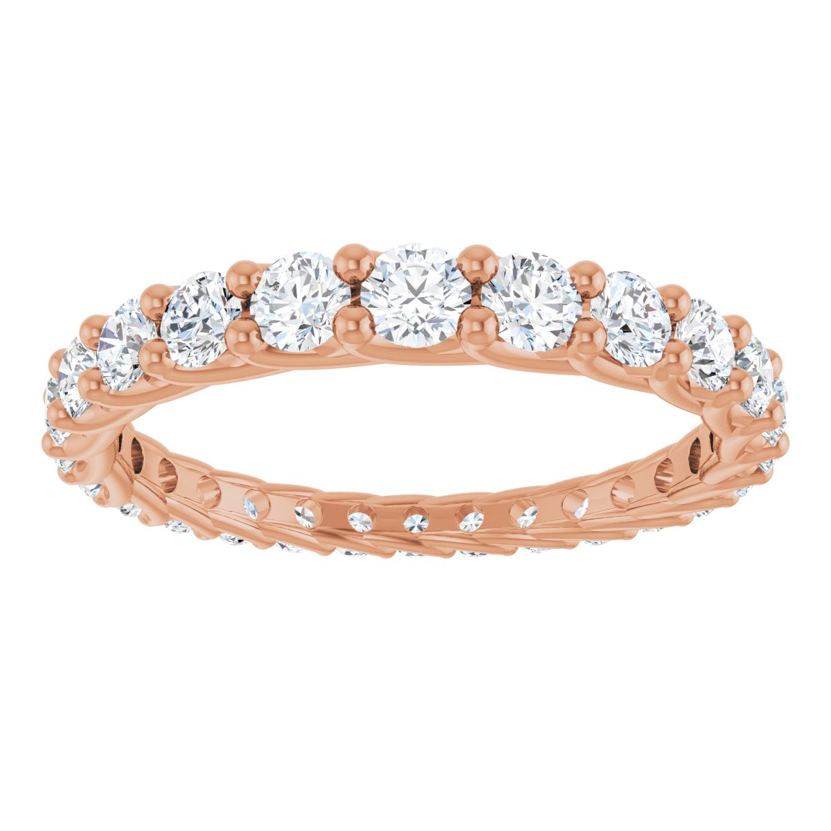 Crown Lace Eternity Band