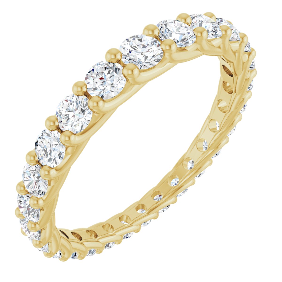 Crown Lace Eternity Band