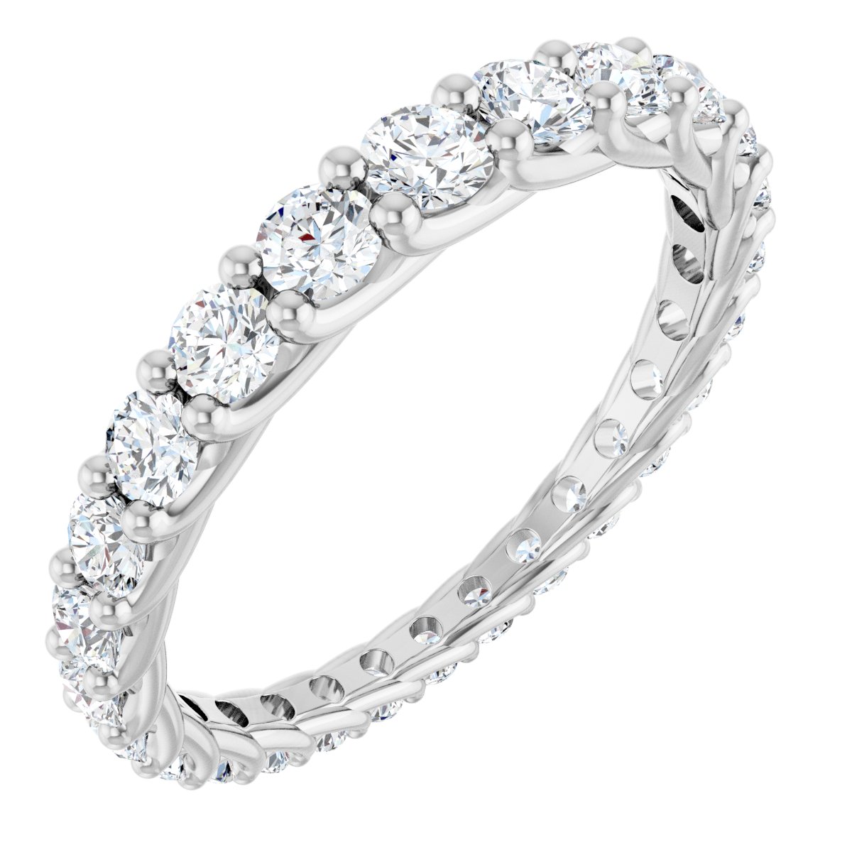 Crown Lace Eternity Band