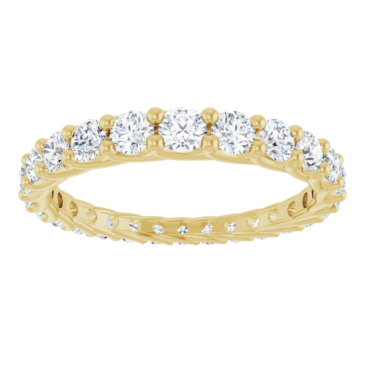 Crown Lace Eternity Band